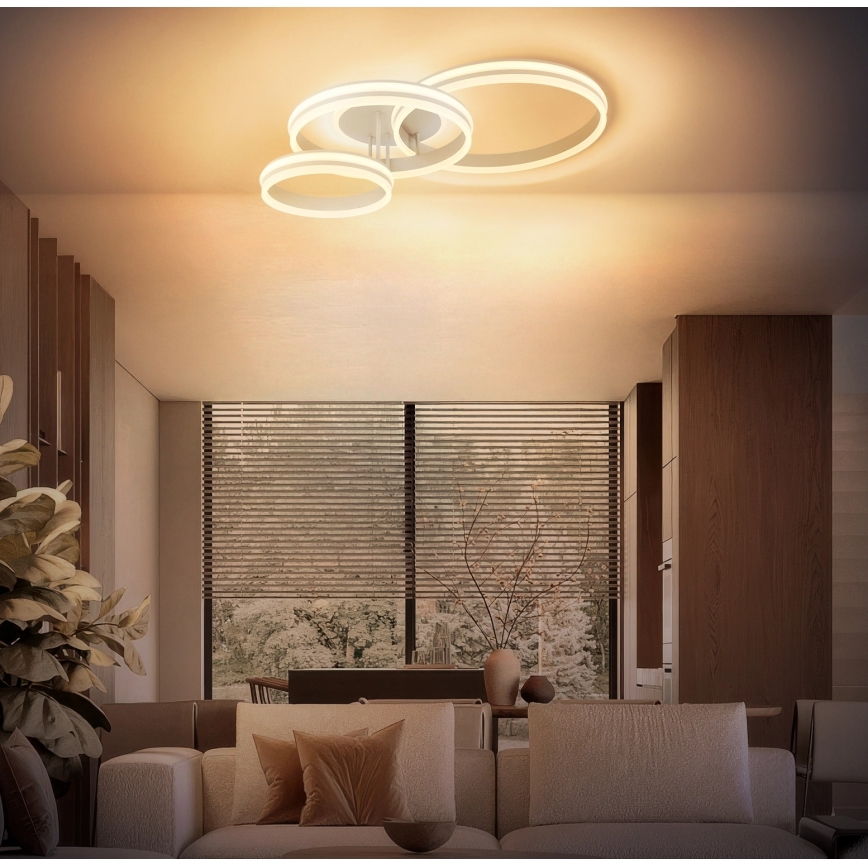 Globo - reguliuojamas LED lubinis šviestuvas LED/72W/230V 3000K 79,5x50 cm