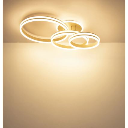 Globo - reguliuojamas LED lubinis šviestuvas LED/72W/230V 3000K 79,5x50 cm