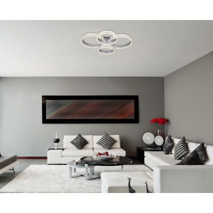 Globo - LED reguliuojamas lubų šviestuvas LED/90W/230V 2700-6000K 68x85 cm + nuotolinio valdymo pultas