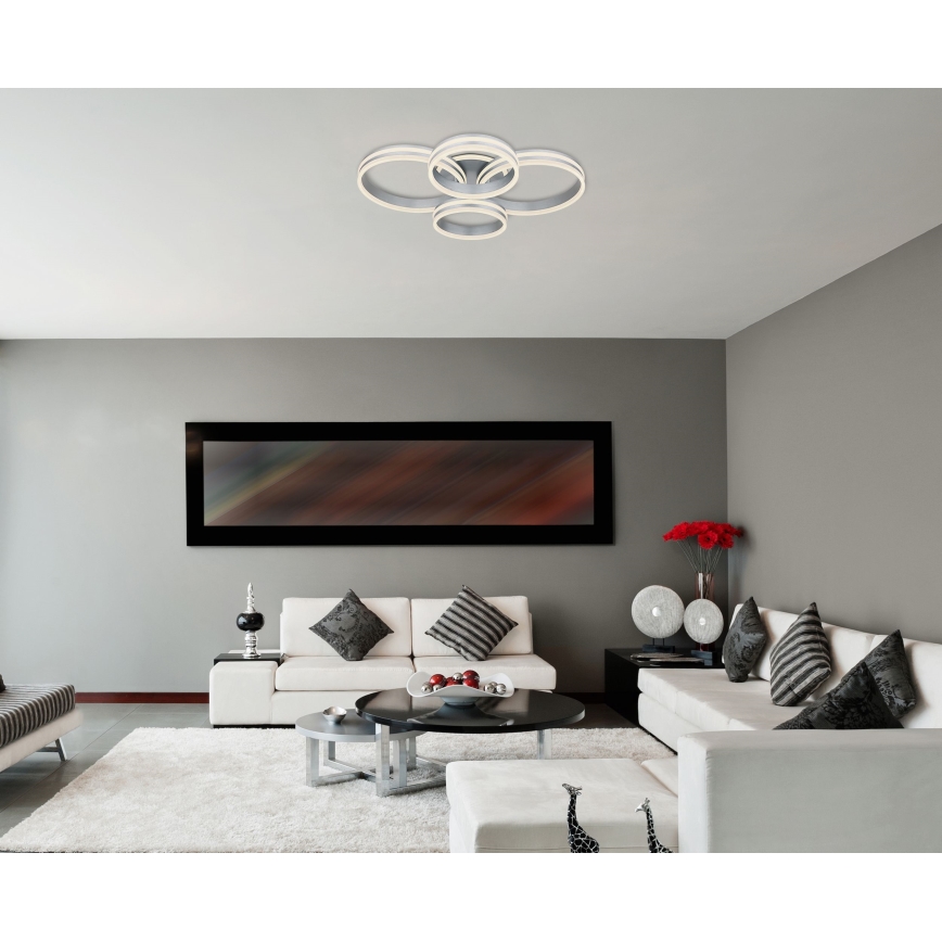 Globo - LED reguliuojamas lubų šviestuvas LED/90W/230V 2700-6000K 68x85 cm + nuotolinio valdymo pultas