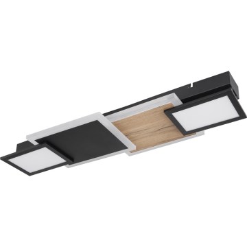 Globo 67279-30 - LED lubinis šviestuvas CAROLINE LED/30W/230V 25x71,5 cm smėlio spalvos/juoda