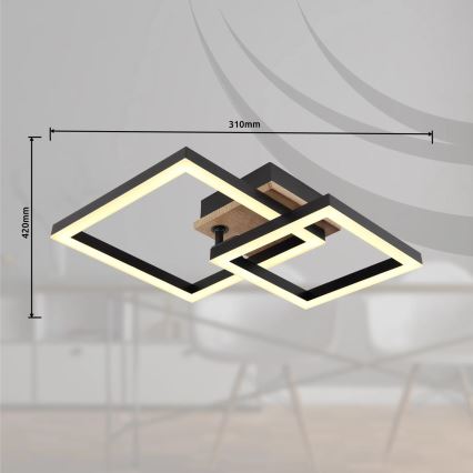 Globo - LED lubinis šviestuvas LED/15W/230V 3000K