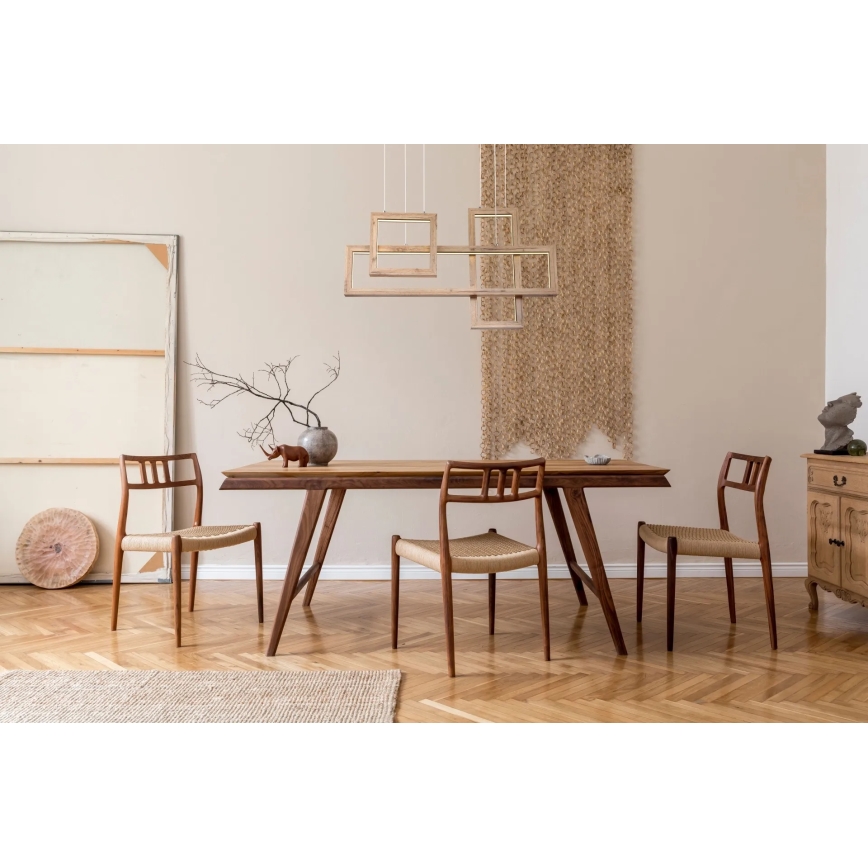 Globo 67287H1 - LED pakabinama liustra ant laido MANDERA LED/40W/230V ruda