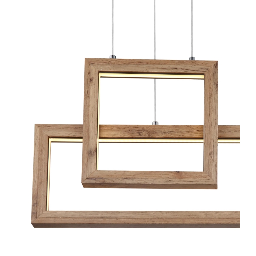 Globo 67287H1 - LED pakabinama liustra ant laido MANDERA LED/40W/230V ruda