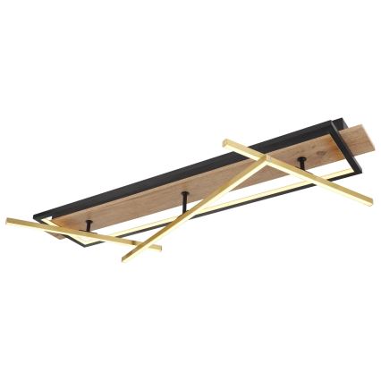 Globo 67296D2 - LED lubinis šviestuvas BEATRIX LED/48W/230V 60,5x100 cm rudas