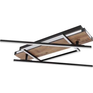 Globo 67299D3 - LED lubinis šviestuvas COLLI LED/40W/230V 88x120 cm smėlinė/juoda