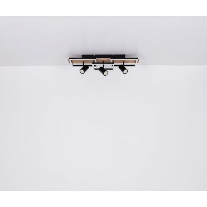 Globo - LED Lubinis šviestuvas LED/48W/230V + 3xGU10/5W 3000K 27x72 cm