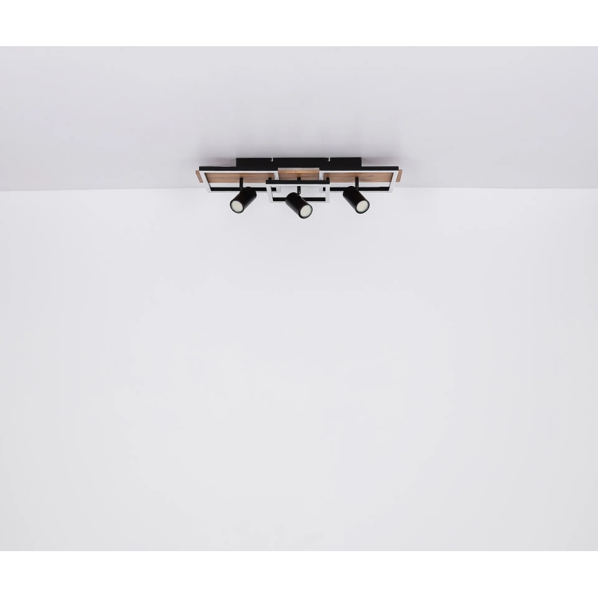 Globo - LED Lubinis šviestuvas LED/48W/230V + 3xGU10/5W 3000K 27x72 cm