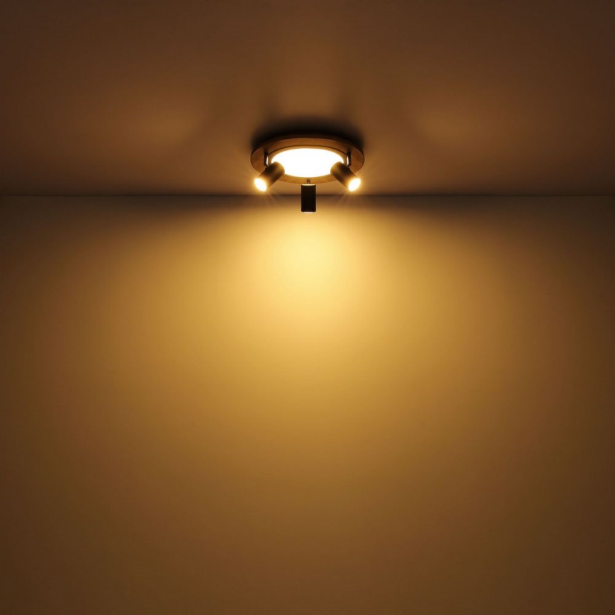 Globo - LED akcentinis šviestuvas 3xGU10/5W/230V + LED/15W/230V