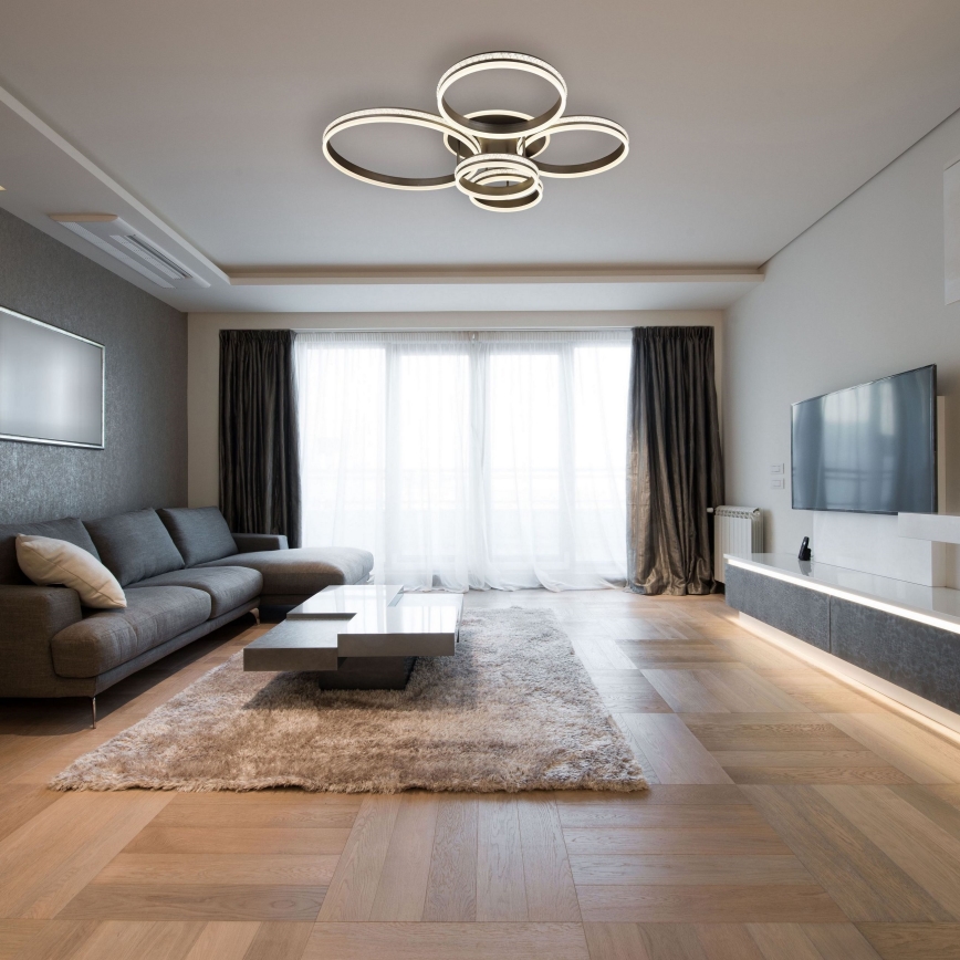 Globo - LED Pritemdomas lubinis šviestuvas LED/120W/230V 2700K-6000K + nuotolinio valdymo pultas