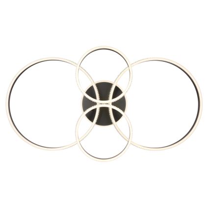 Globo - LED lubinis šviestuvas LED/39W/230V 2700/4500/6500K 106x60 cm antracito spalvos