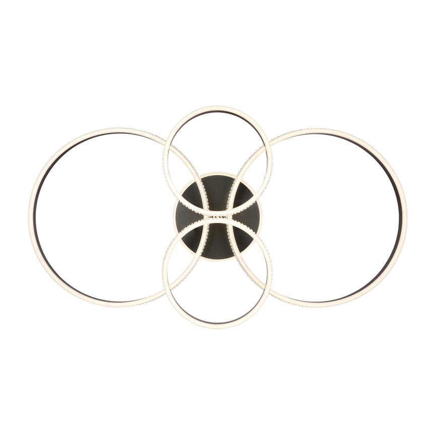 Globo - LED lubinis šviestuvas LED/39W/230V 2700/4500/6500K 106x60 cm antracito spalvos