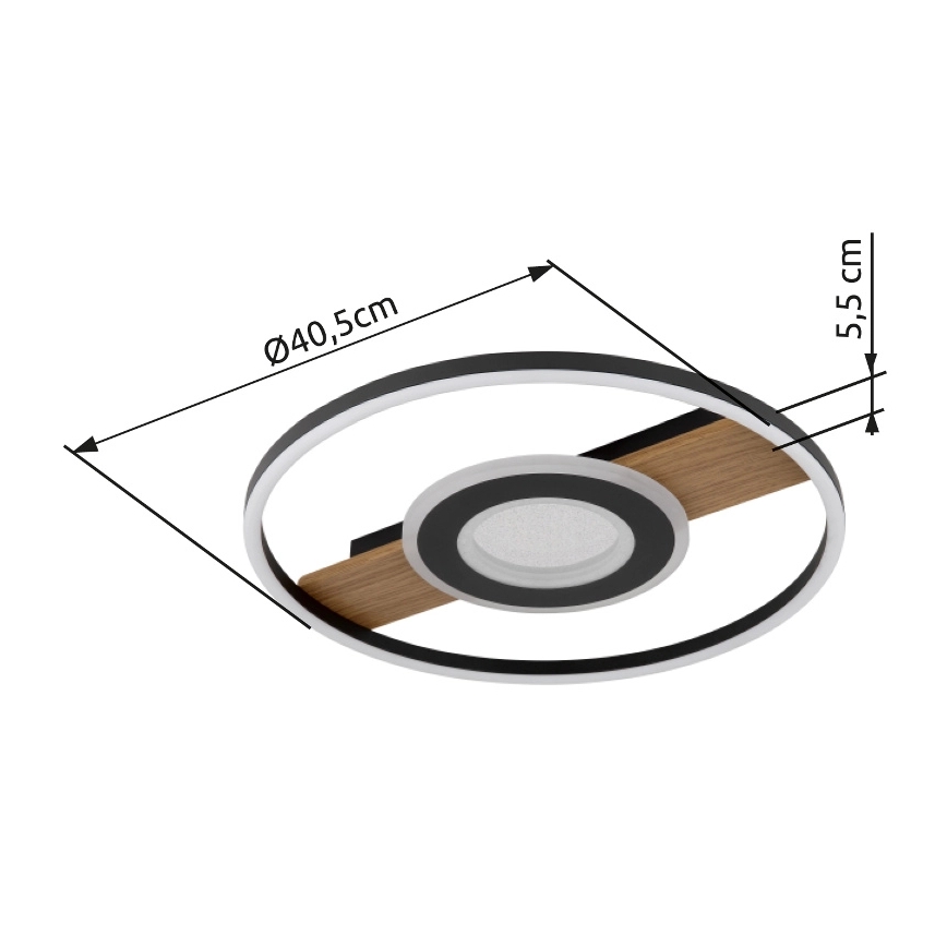 Globo - LED lubinis šviestuvas LED/24W/230V
