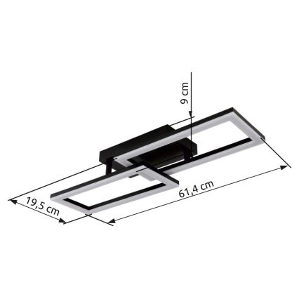 Globo - LED lubinis šviestuvas LED/20W/230V