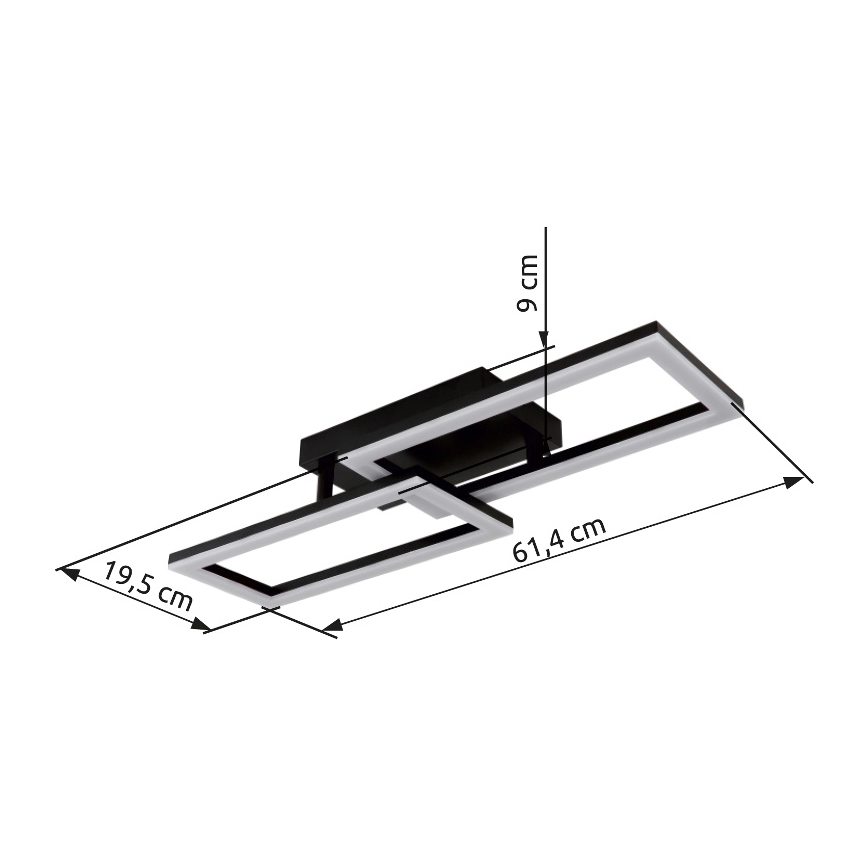 Globo - LED lubinis šviestuvas LED/20W/230V