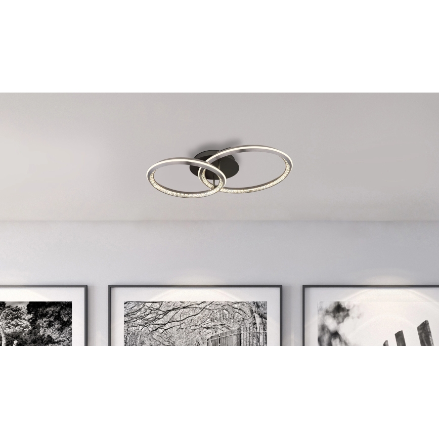 Globo - reguliuojamas LED lubinis šviestuvas LED/50W/230V 2700-6000K 50x75 cm + nuotolinis valdymas