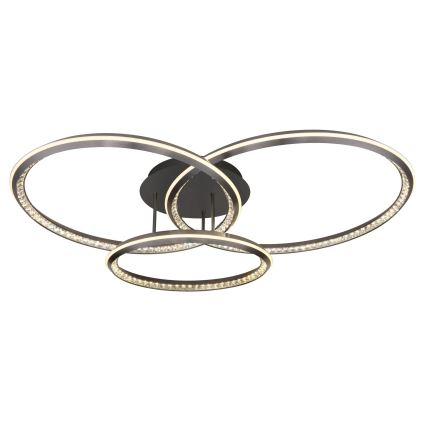 Globo - reguliuojamas LED lubinis šviestuvas LED/72W/230V 2700-6000K 109,5x80,5 cm + nuotolinio valdymo pultas