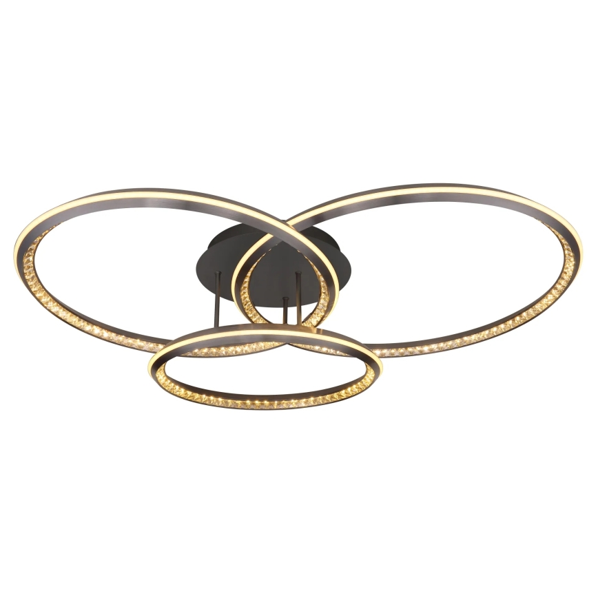 Globo - reguliuojamas LED lubinis šviestuvas LED/72W/230V 2700-6000K 109,5x80,5 cm + nuotolinio valdymo pultas