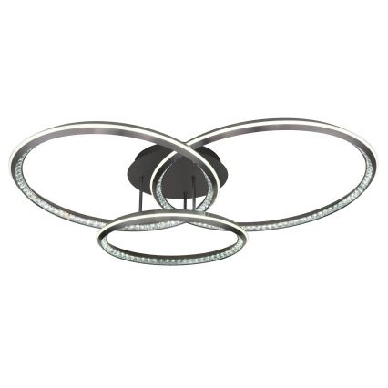 Globo - reguliuojamas LED lubinis šviestuvas LED/72W/230V 2700-6000K 109,5x80,5 cm + nuotolinio valdymo pultas