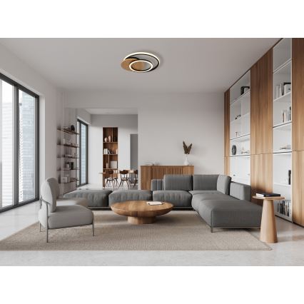 Globo - LED lubinis šviestuvas LED/24W/230V juoda