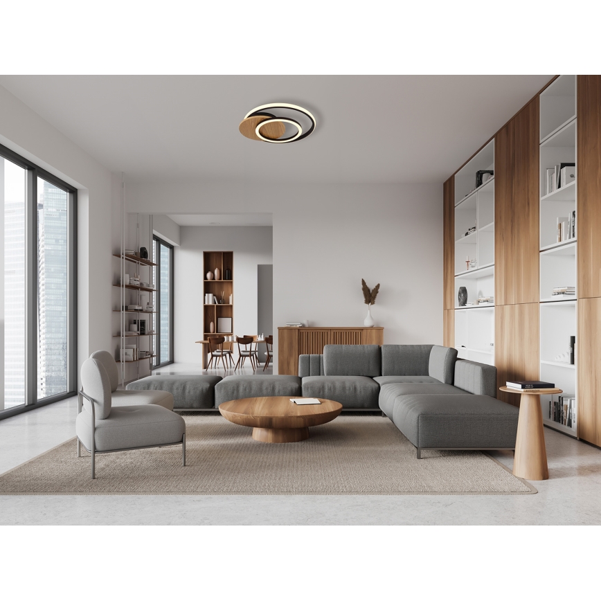 Globo - LED lubinis šviestuvas LED/24W/230V juoda