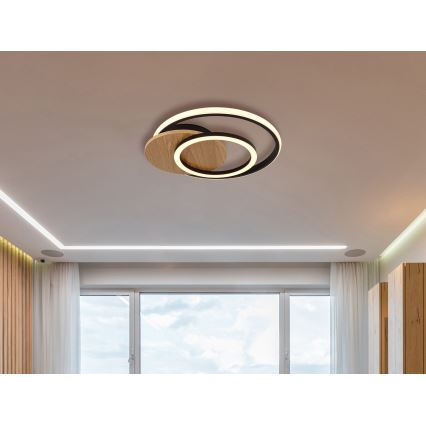 Globo - LED lubinis šviestuvas LED/24W/230V juoda