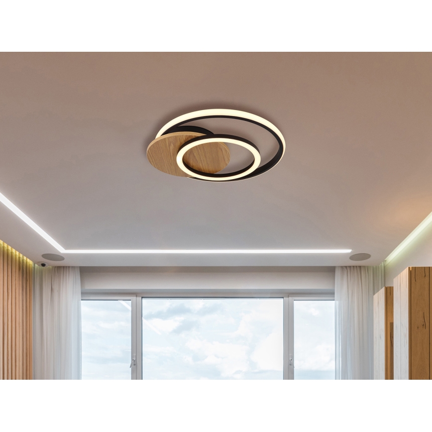 Globo - LED lubinis šviestuvas LED/24W/230V juoda