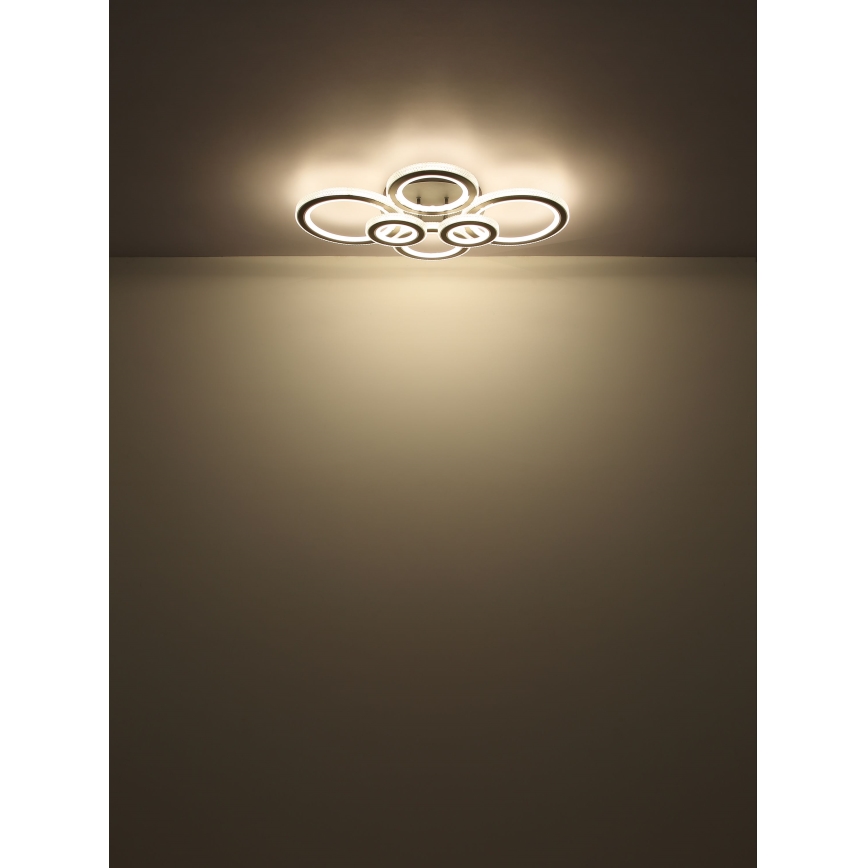 Globo - LED Pritemdomas lubinis šviestuvas LED/60W/230V 2700-6000K 56x78 cm antracitas + nuotolinio valdymo pultas