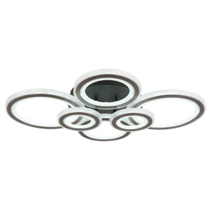 Globo - LED Pritemdomas lubinis šviestuvas LED/60W/230V 2700-6000K 56x78 cm antracitas + nuotolinio valdymo pultas