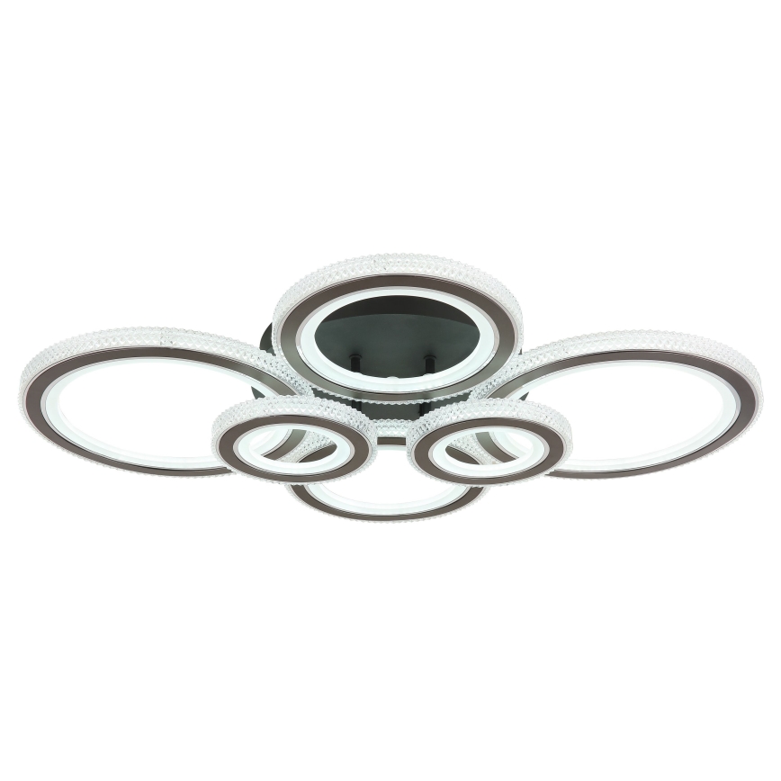 Globo - LED Pritemdomas lubinis šviestuvas LED/60W/230V 2700-6000K 56x78 cm antracitas + nuotolinio valdymo pultas