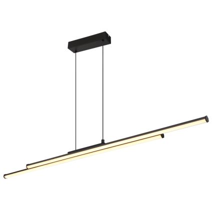 Globo - LED Pakabinamas sietynas LED/24W/230V 3000K juoda