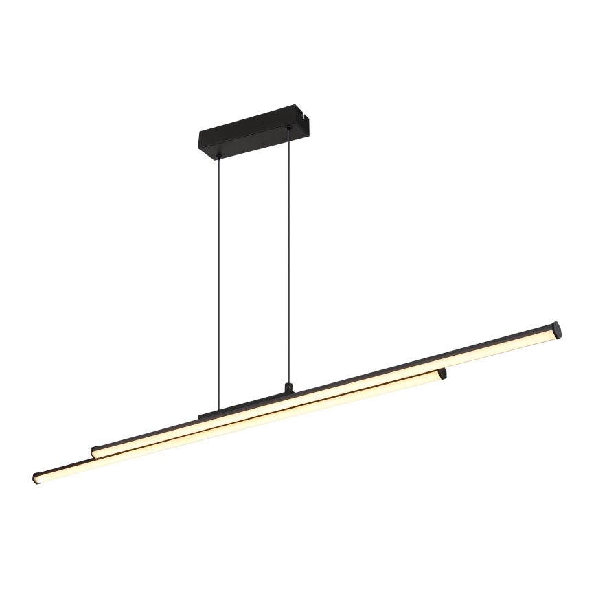 Globo - LED Pakabinamas sietynas LED/24W/230V 3000K juoda