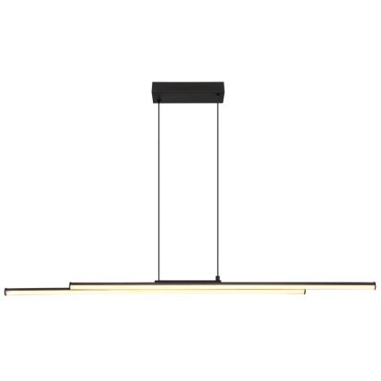 Globo - LED Pakabinamas sietynas LED/24W/230V 3000K juoda