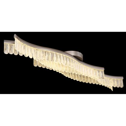 Globo - LED lubinis šviestuvas LED/35W/230V 3200K 18x108 cm matinis chromas