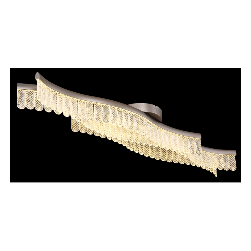 Globo - LED lubinis šviestuvas LED/35W/230V 3200K 18x108 cm matinis chromas
