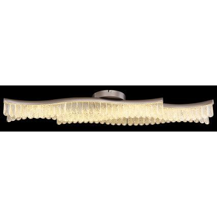 Globo - LED lubinis šviestuvas LED/35W/230V 3200K 18x108 cm matinis chromas