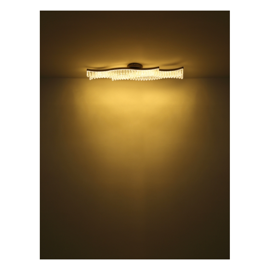 Globo - LED lubinis šviestuvas LED/35W/230V 3200K 18x108 cm matinis chromas