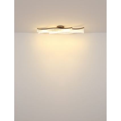 Globo - LED lubinis šviestuvas LED/35W/230V 3200K 18x108 cm matinis chromas