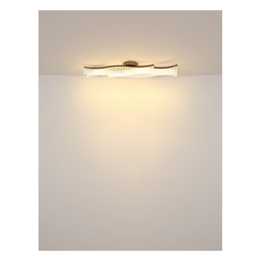 Globo - LED lubinis šviestuvas LED/35W/230V 3200K 18x108 cm matinis chromas