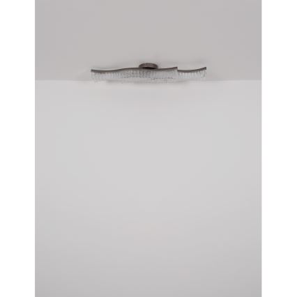 Globo - LED lubinis šviestuvas LED/35W/230V 3200K 18x108 cm matinis chromas