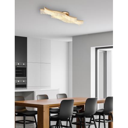Globo - LED lubinis šviestuvas LED/35W/230V 3200K 18x108 cm auksas