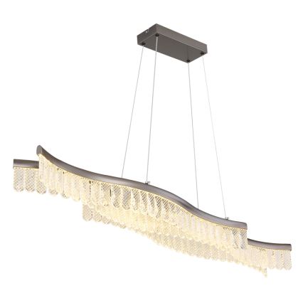 Globo - LED Pakabinamas sietynas LED/35W/230V 3200K matinis chromas