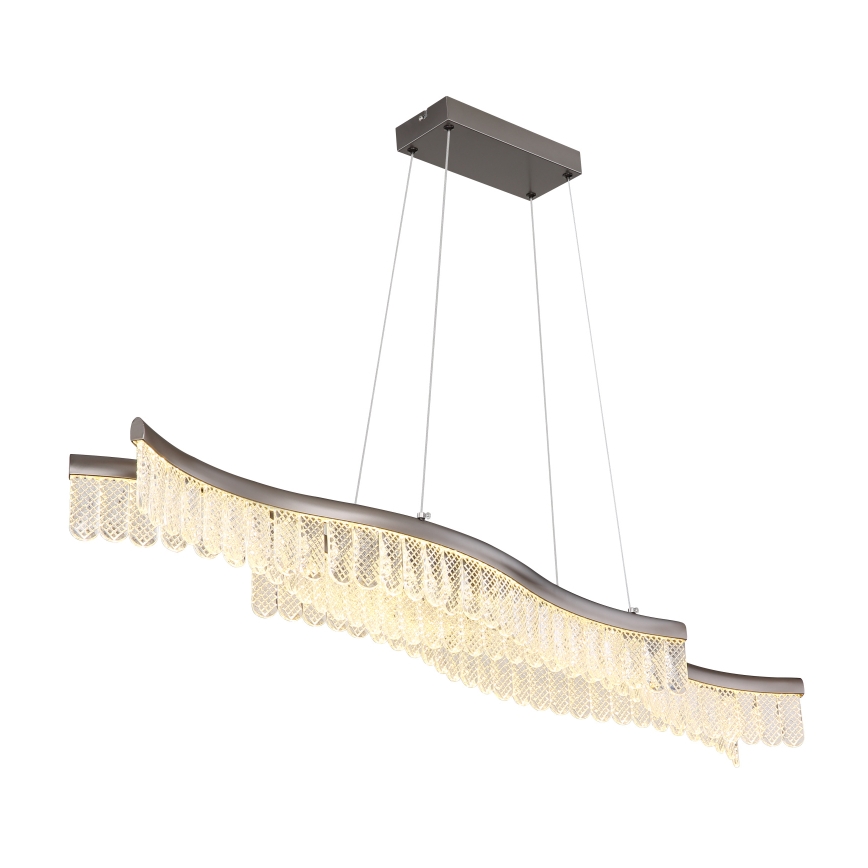 Globo - LED Pakabinamas sietynas LED/35W/230V 3200K matinis chromas