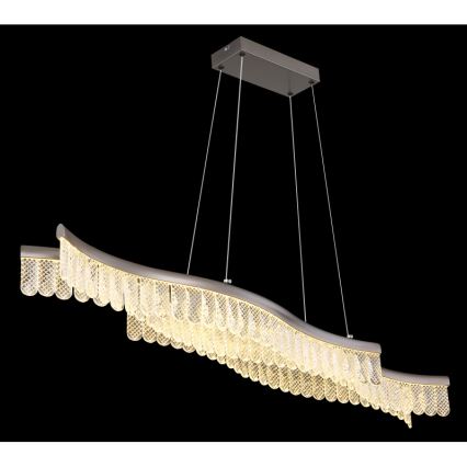 Globo - LED Pakabinamas sietynas LED/35W/230V 3200K matinis chromas