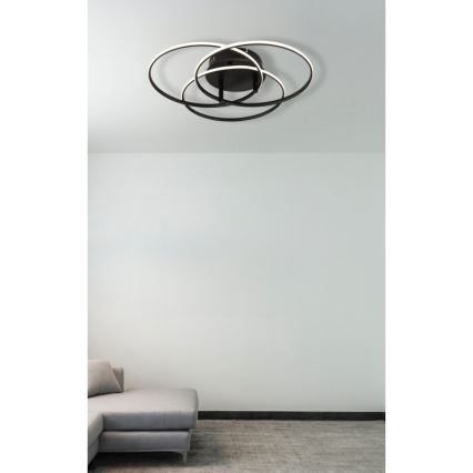 Globo - LED lubinis šviestuvas LED/40W/230V 4000K diametras 45,6 cm juoda