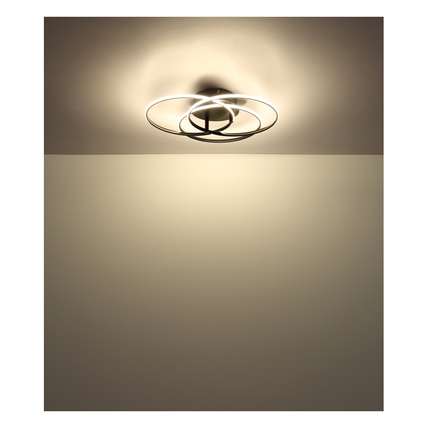 Globo - LED lubinis šviestuvas LED/40W/230V 4000K diametras 45,6 cm juoda