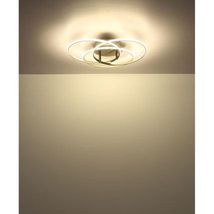 Globo - LED lubinis šviestuvas LED/40W/230V 4000K diametras 45,6 cm matinis chromas