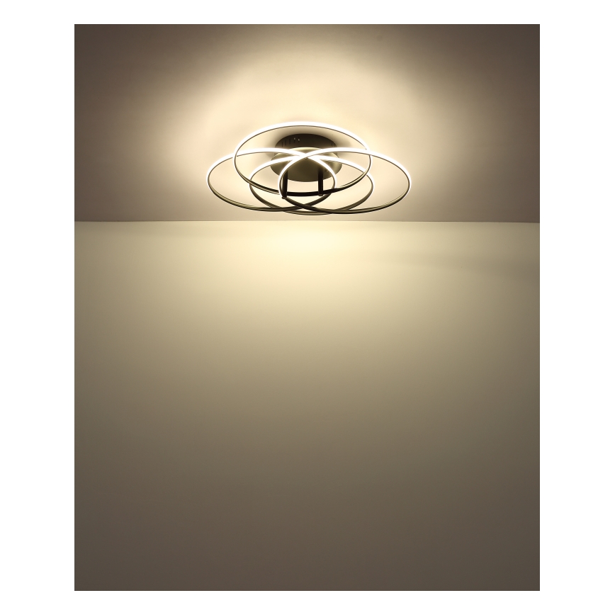 Globo - LED lubinis šviestuvas LED/55W/230V 4000K diametras 51,5 cm juoda