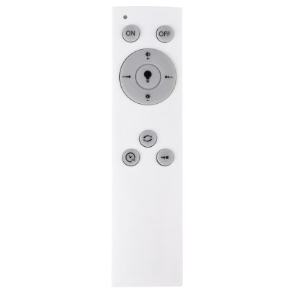 Globo - Dimeriuojamas LED lubų šviestuvas LED/40W/230V 2700-6500K 32,5x87,5 cm ruda/juoda + nuotolinis valdymas