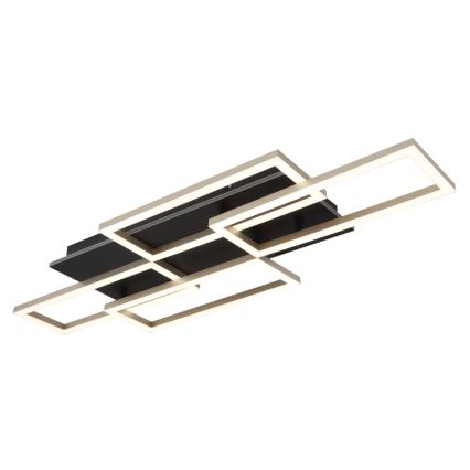 Globo - dimeriu reguliuojamas LED lubinis šviestuvas LED/40W/230V 2700-6500K 32,5x87,5 cm juodas + nuotolinis pultas